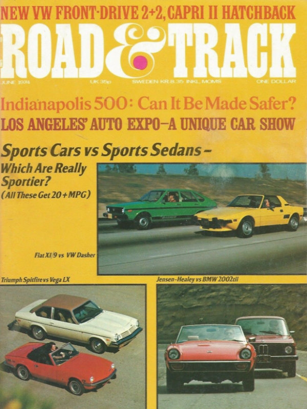 Road and Track June 1974 