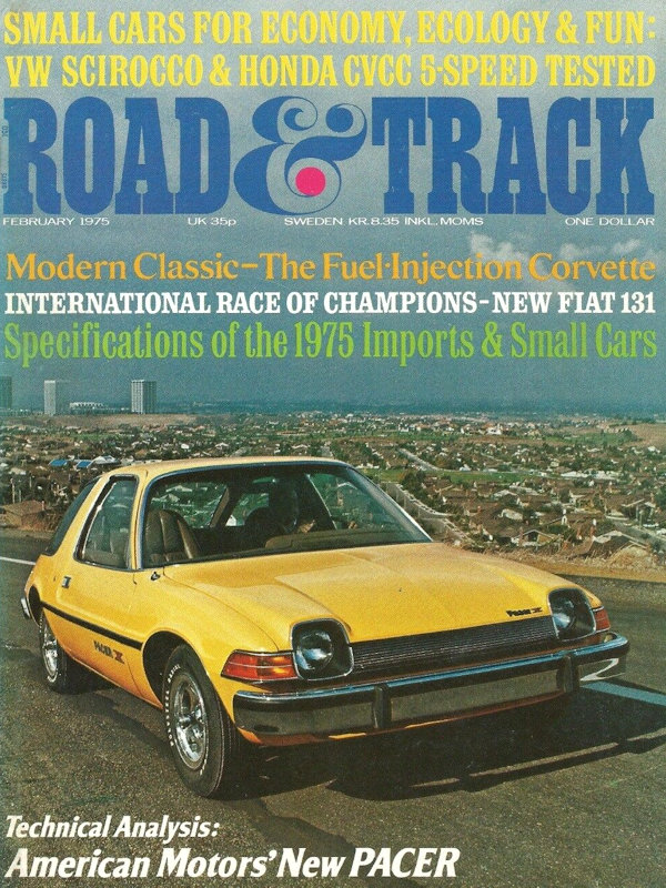 Road and Track Feb 1975 