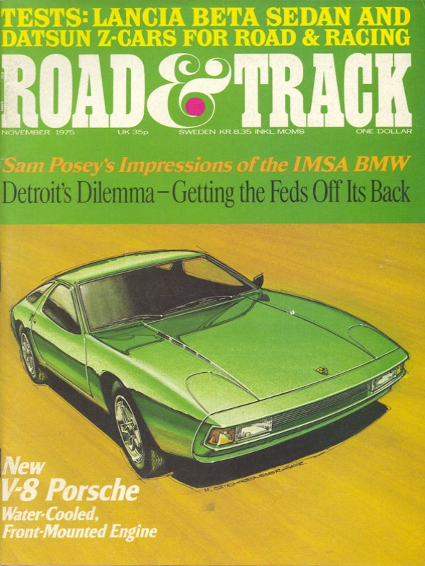 Road and Track Nov 1975 