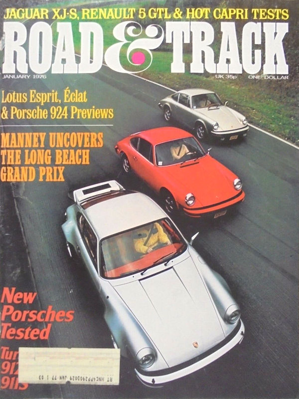 Road and Track Jan 1976 