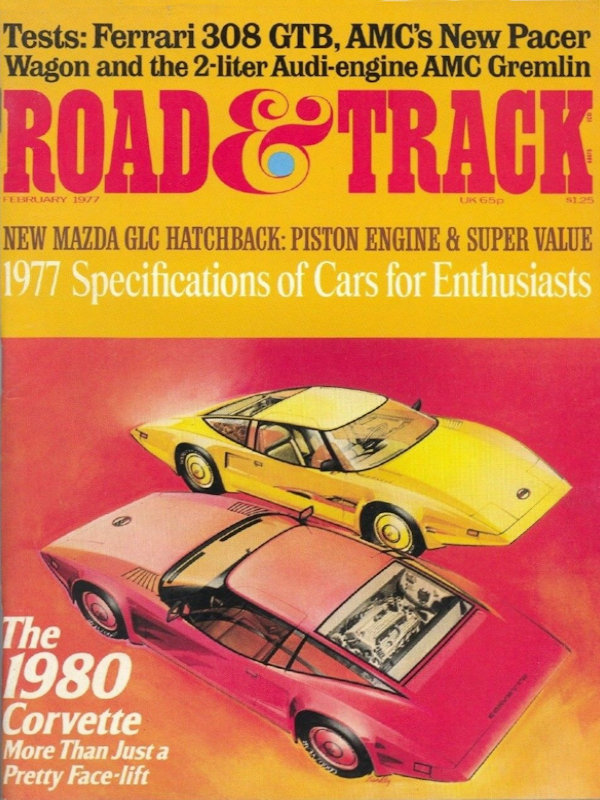 Road and Track Feb 1977 