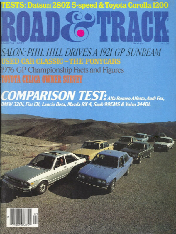 Road and Track Mar 1977 