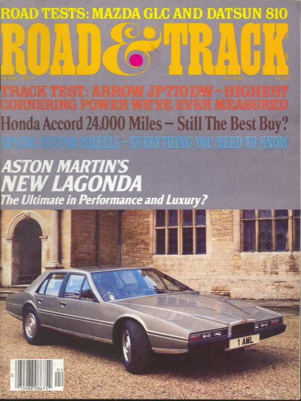 Road and Track Apr 1977 