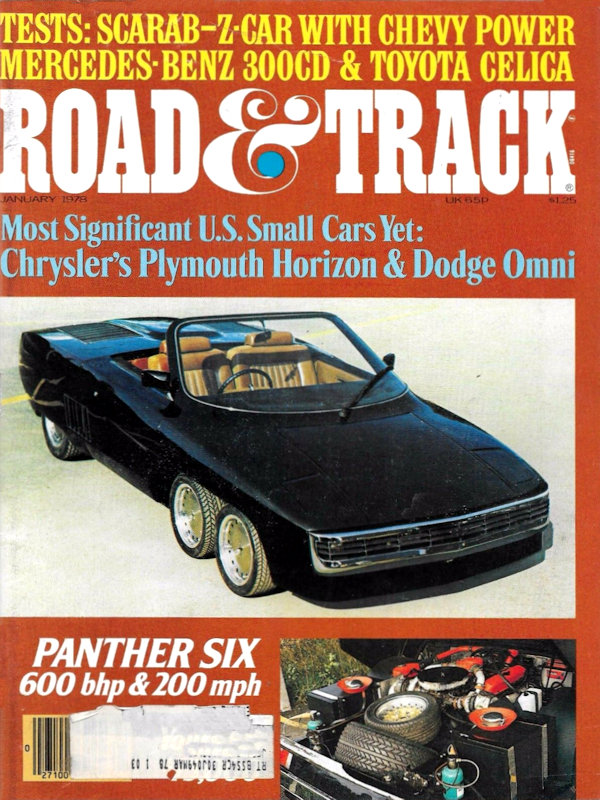 Road and Track Jan 1978 