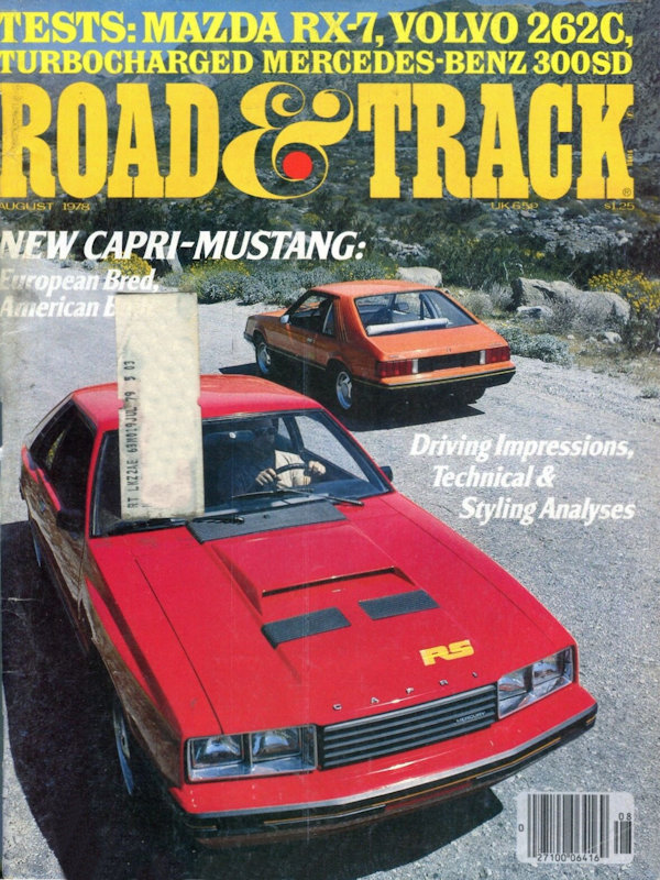 Road and Track Aug 1978 