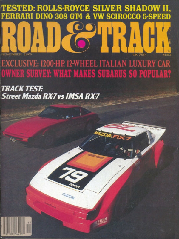 Road and Track Nov 1979 