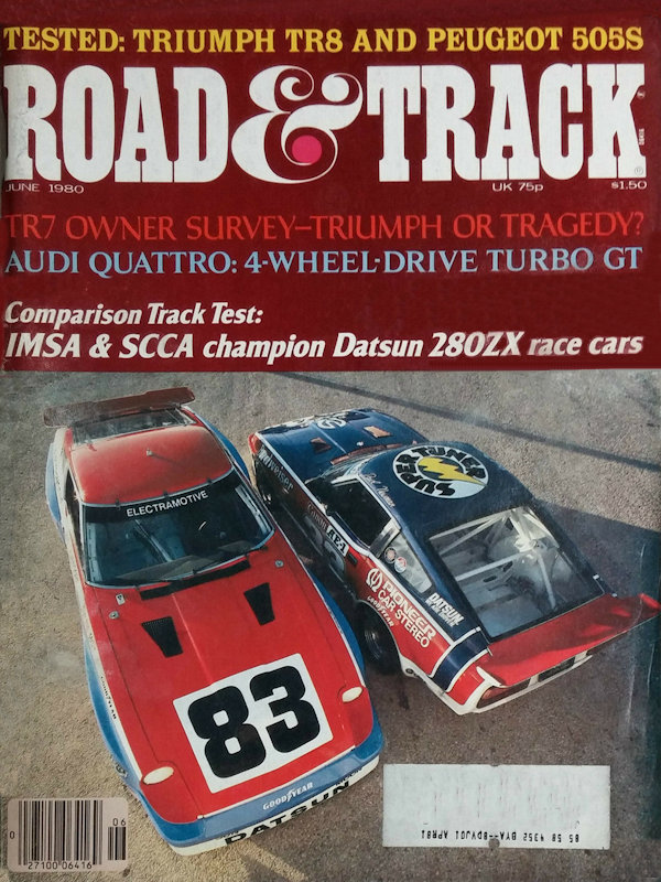 Road and Track June 1980 