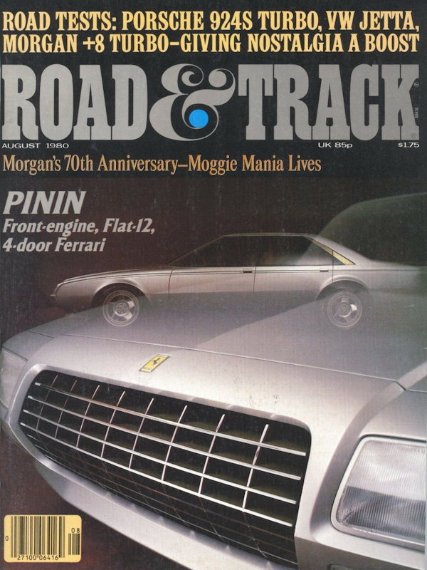 Road and Track Aug 1980 