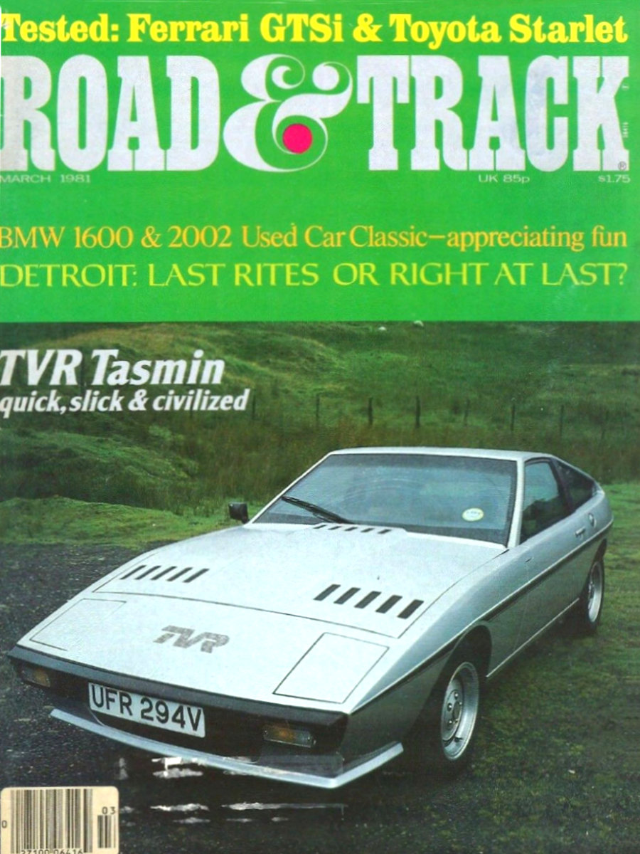 Road and Track Mar 1981 