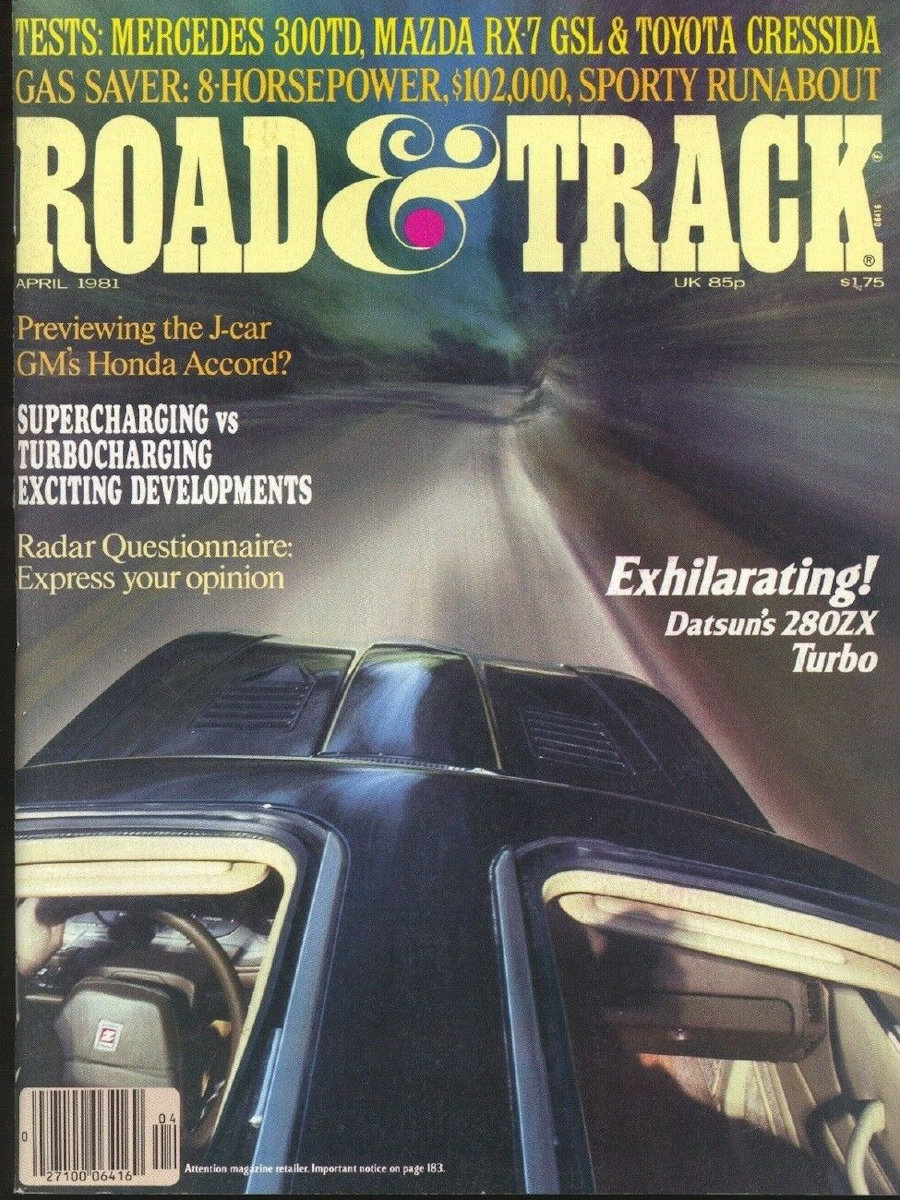 Road and Track Apr 1981 