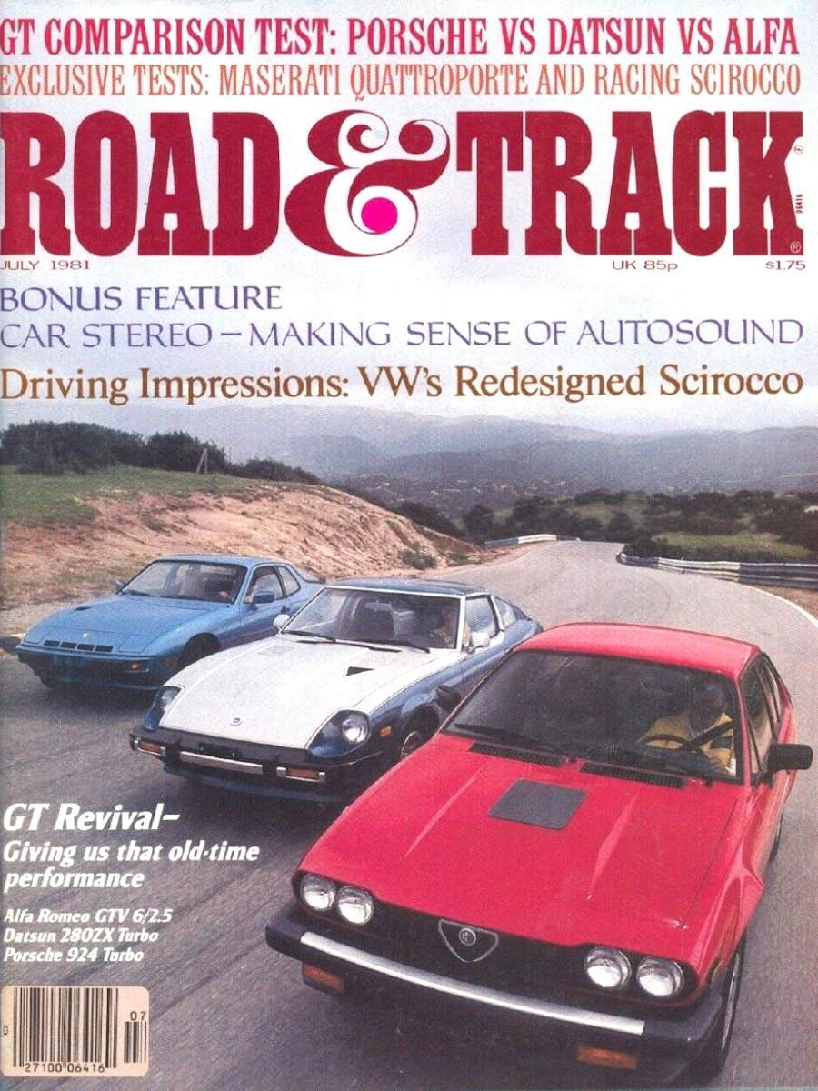 Road and Track Jul 1981 
