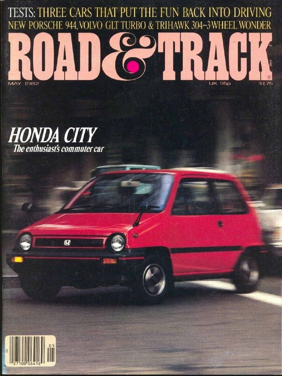 Road and Track May 1982 