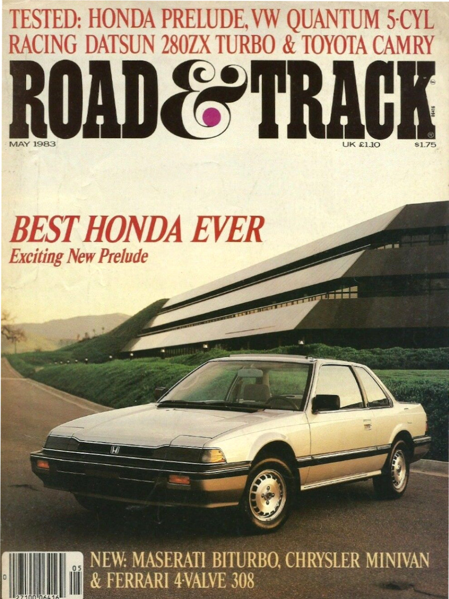 Road and Track May 1983 