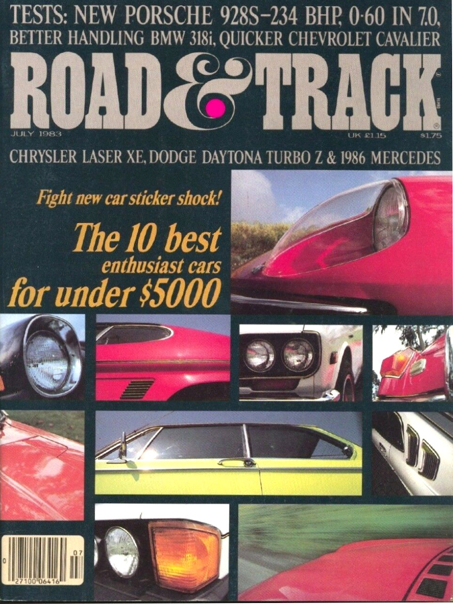 Road and Track Jul 1983 