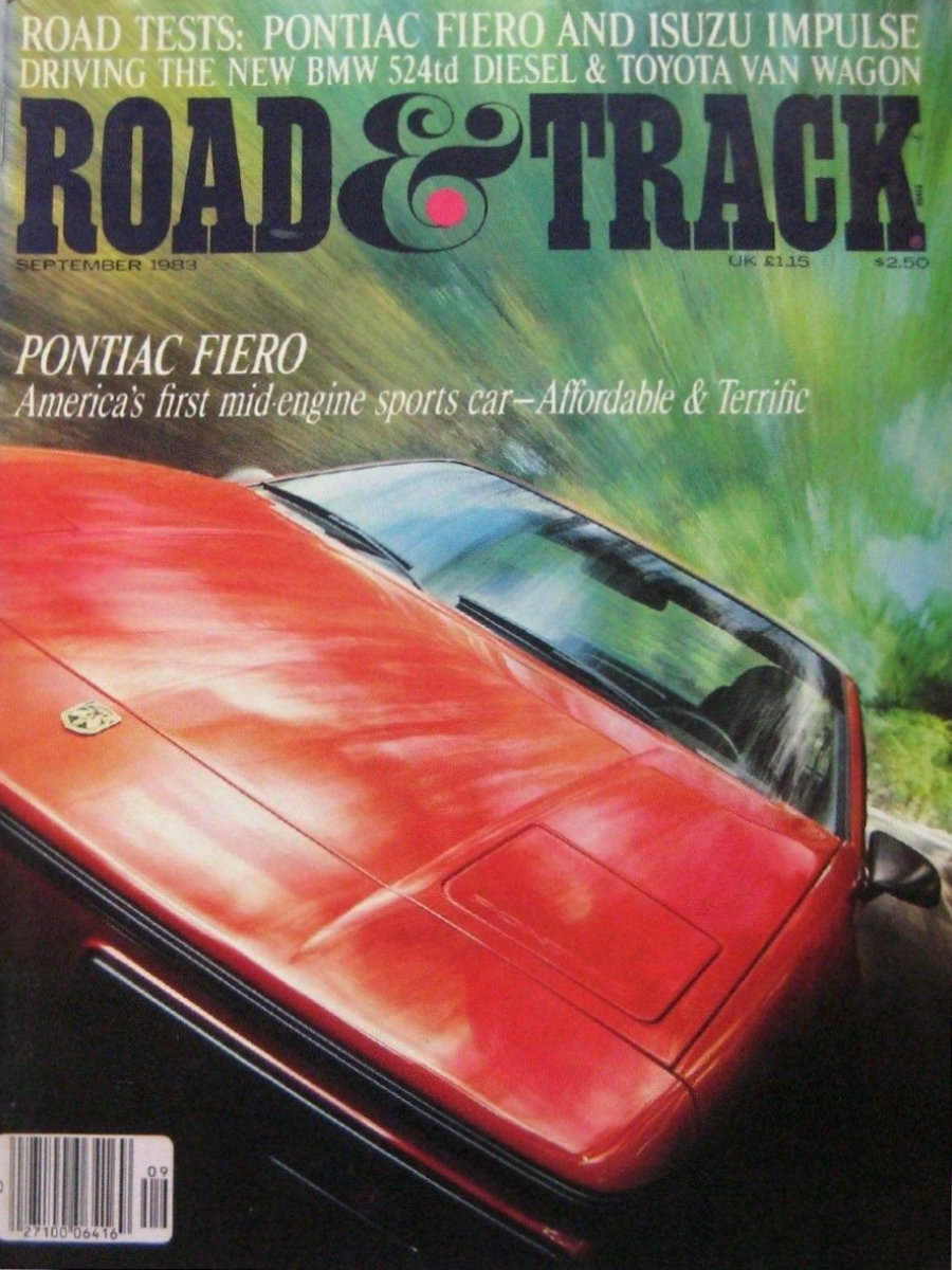 Road and Track Sept 1983 