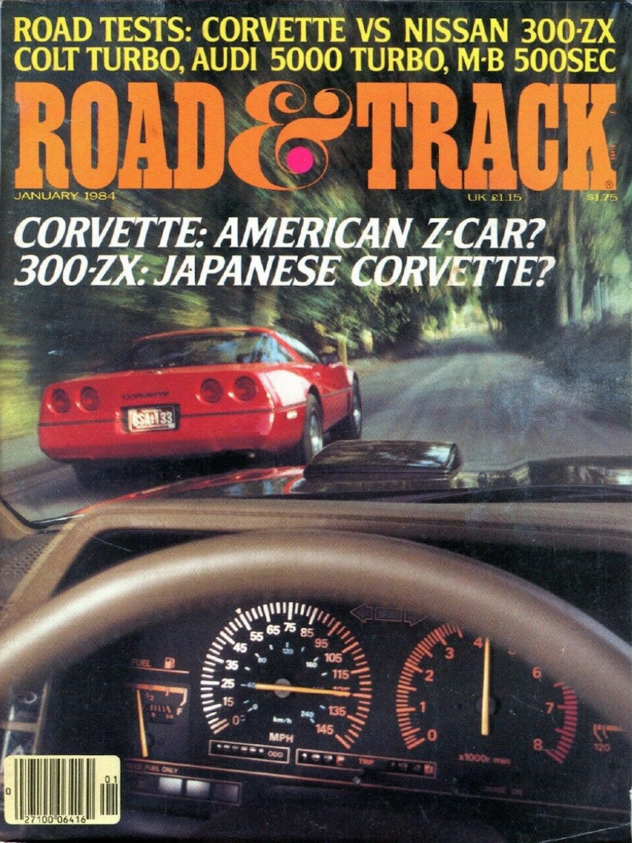 Road and Track Jan 1984 