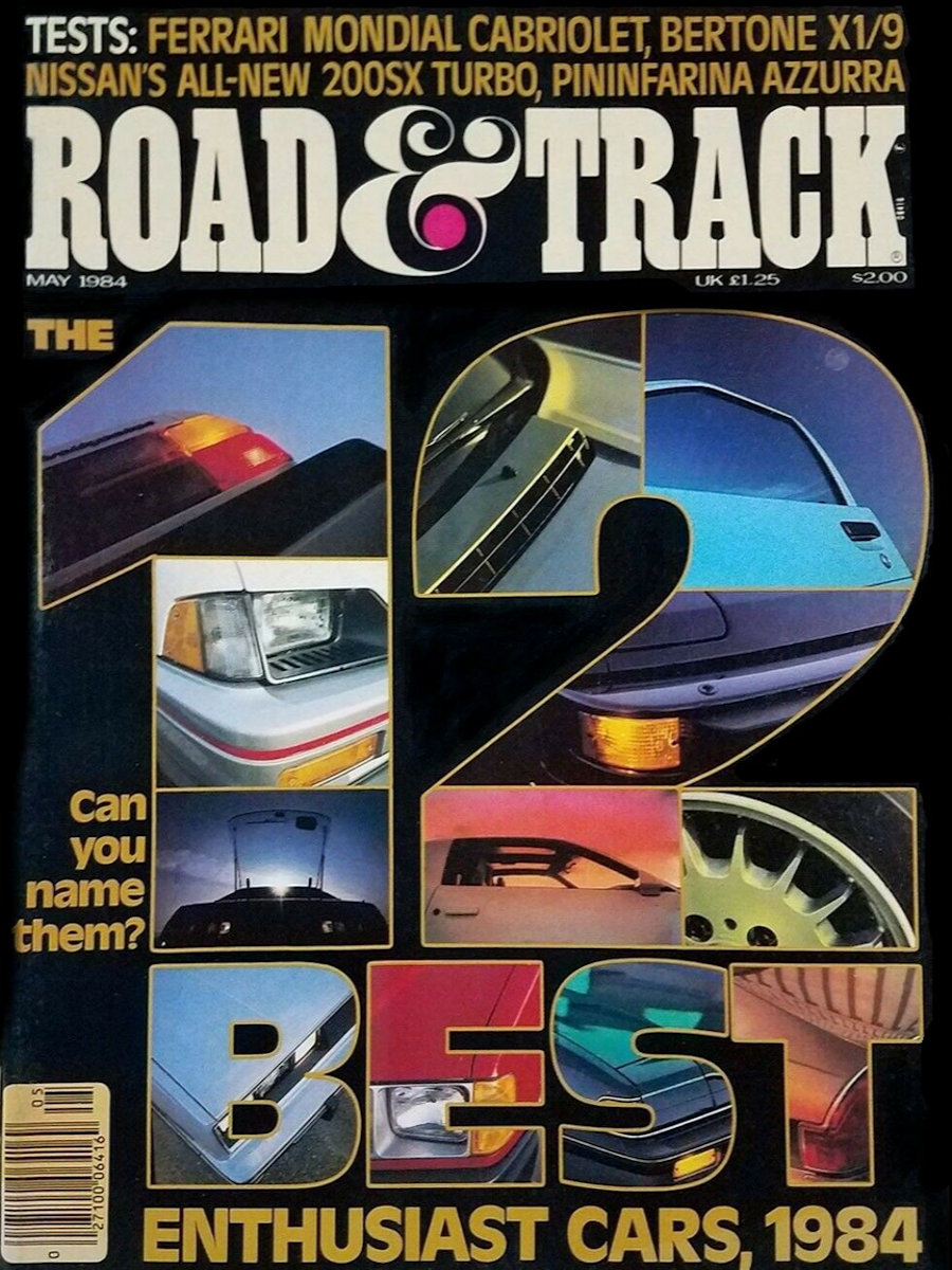 Road and Track May 1984 
