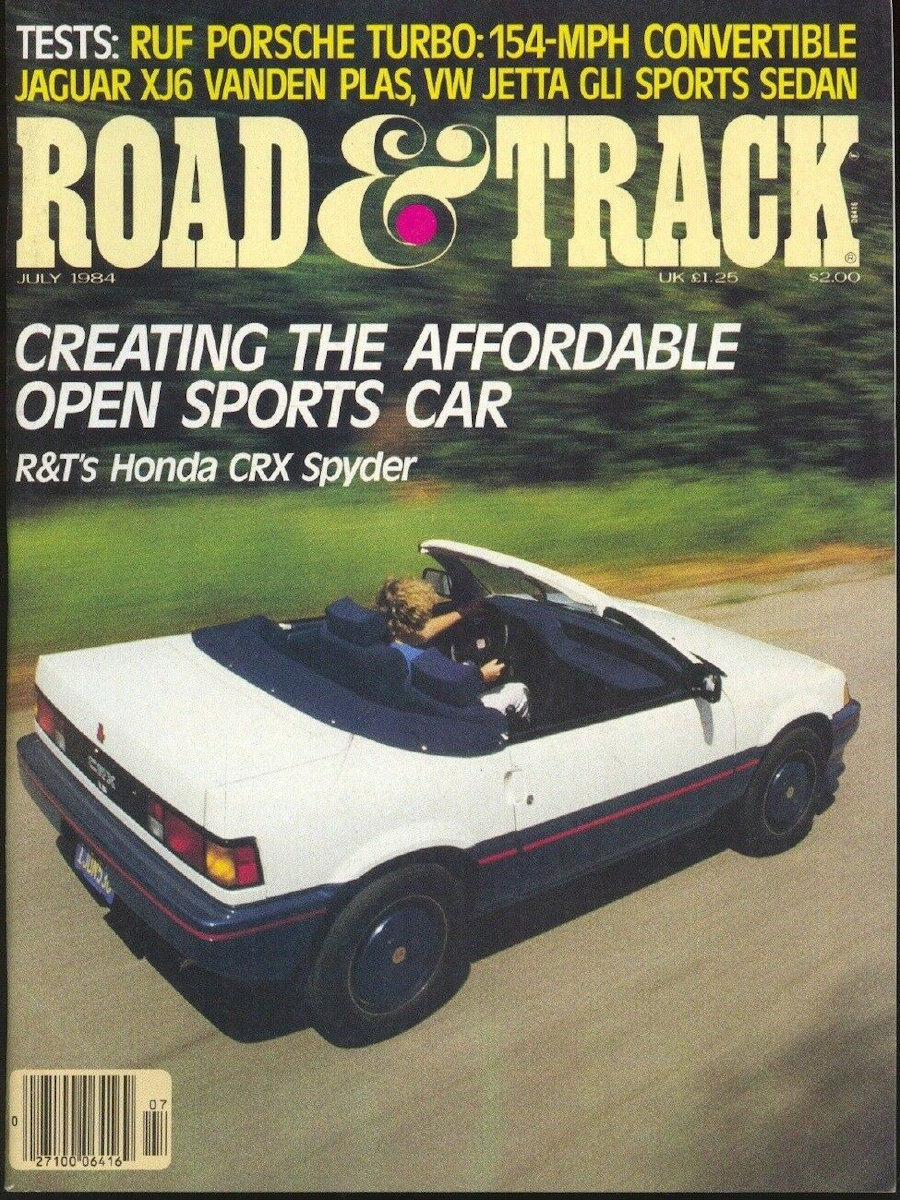 Road and Track Jul 1984 