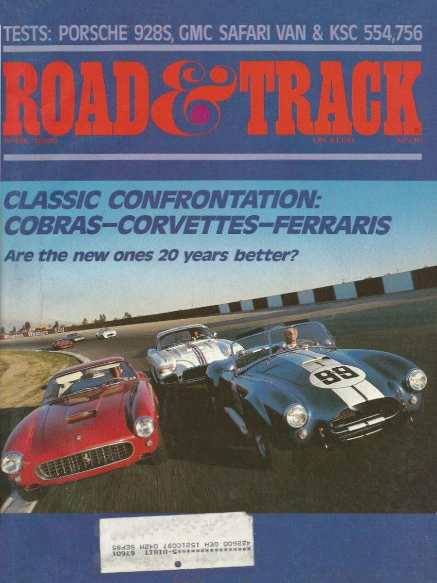 Road and Track Apr 1985 