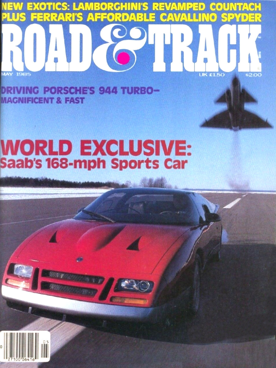 Road and Track May 1985 