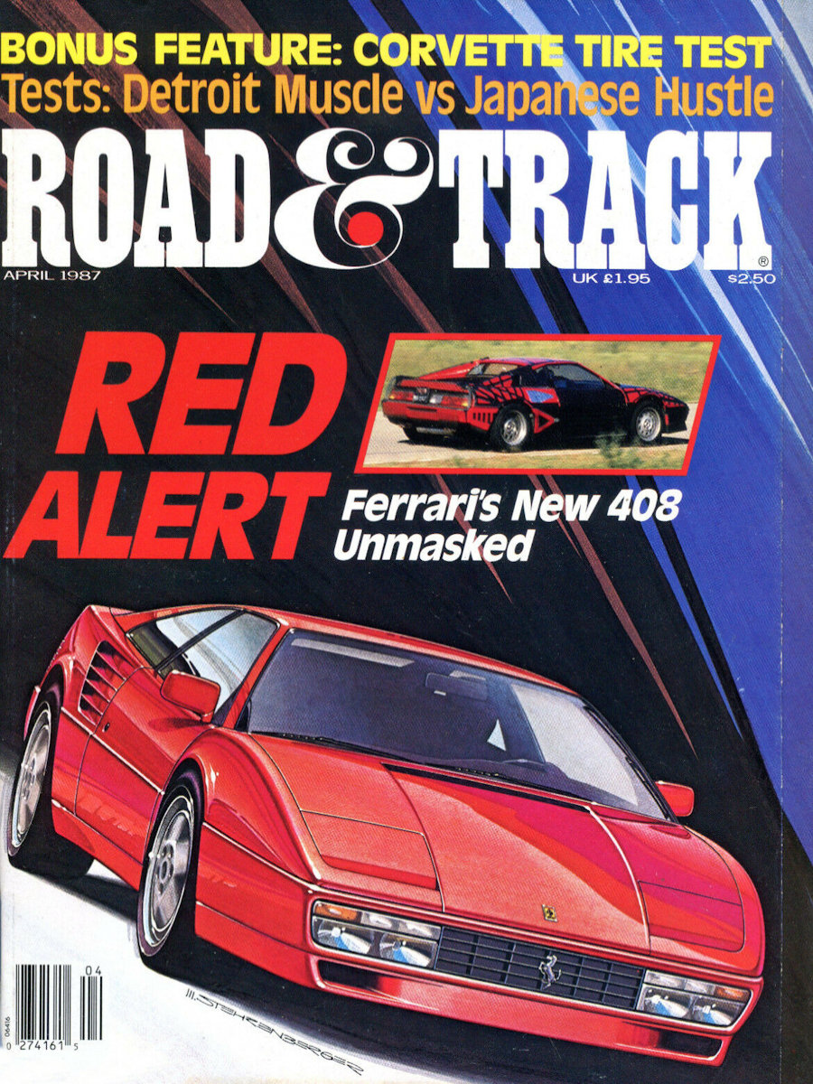 Road and Track Apr 1987 