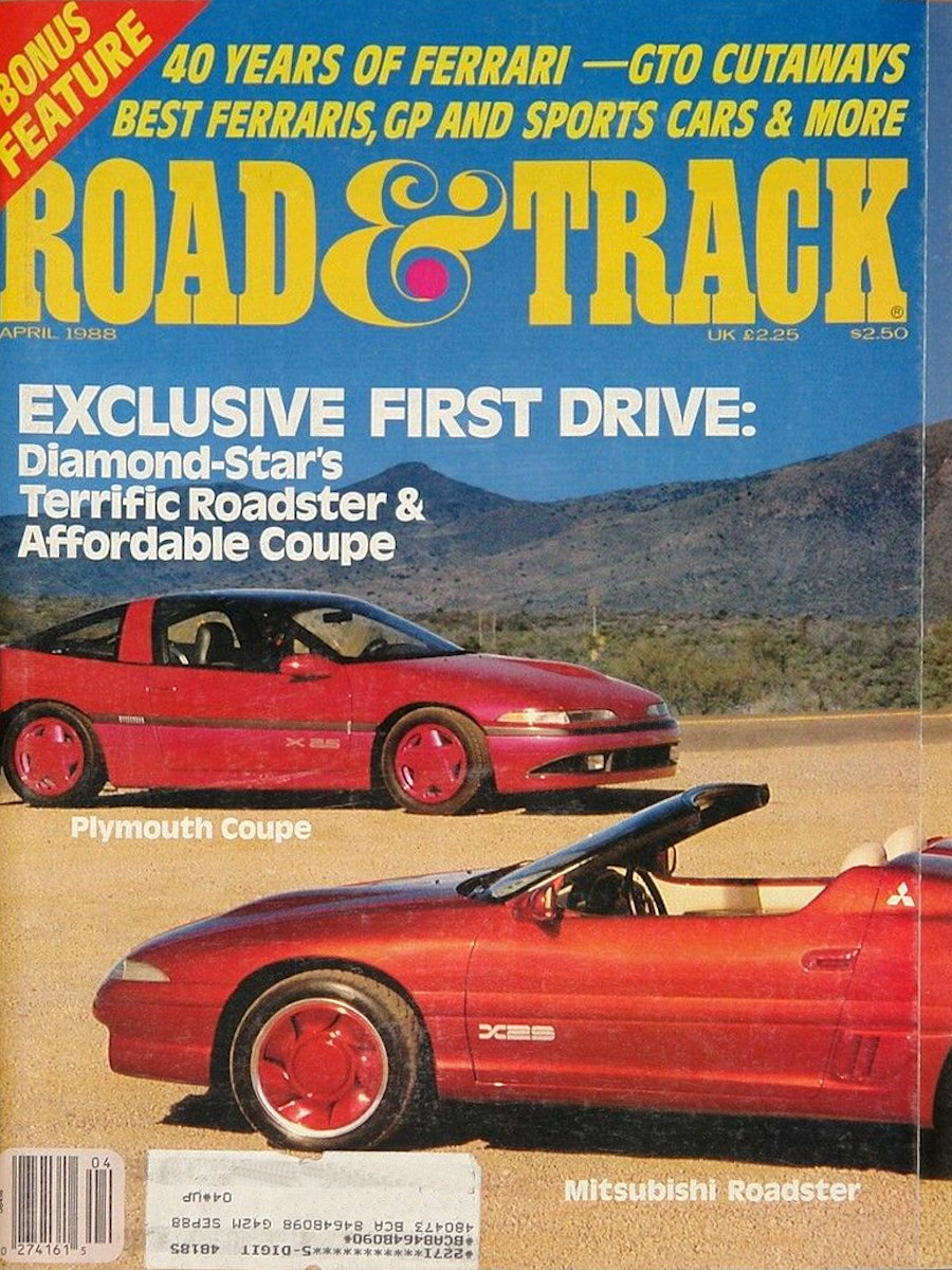 Road and Track Apr 1988 