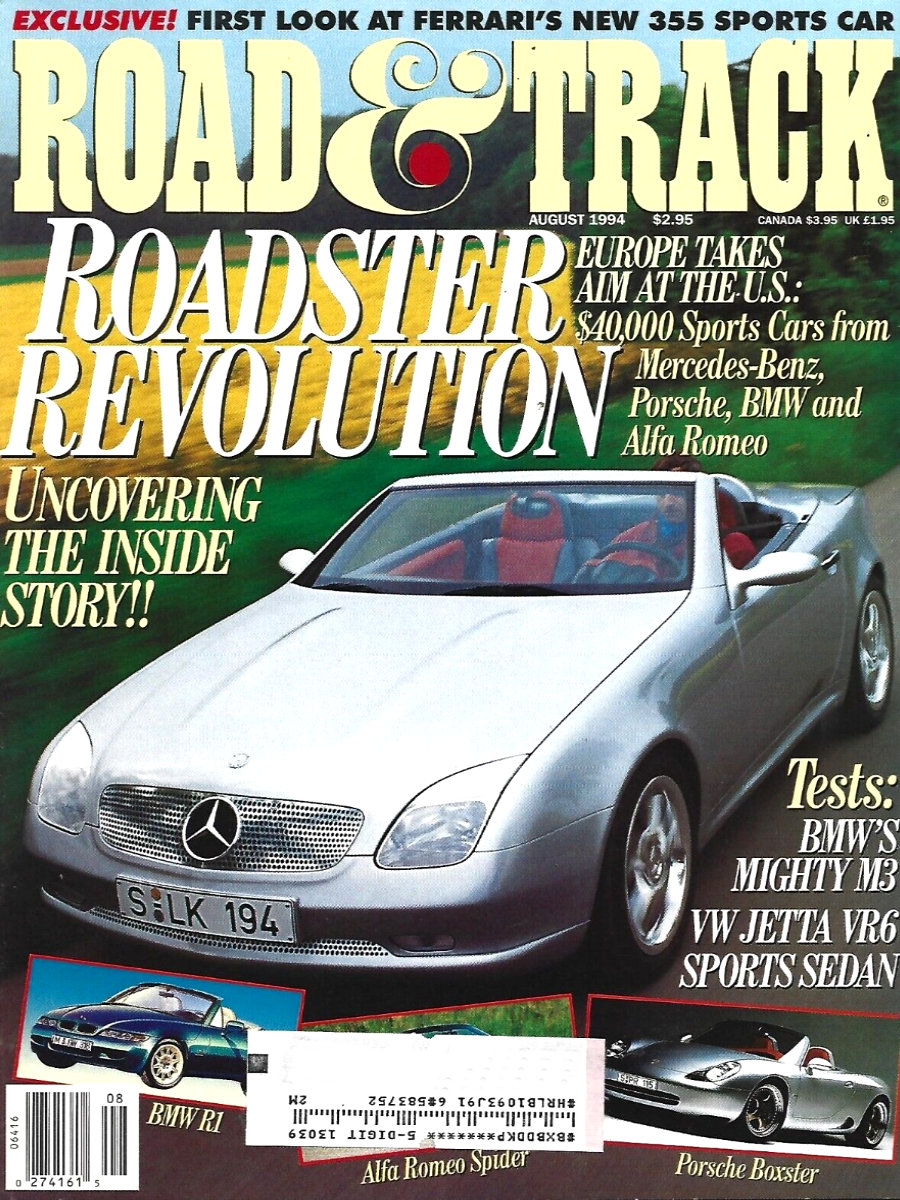 Road and Track Aug 1994