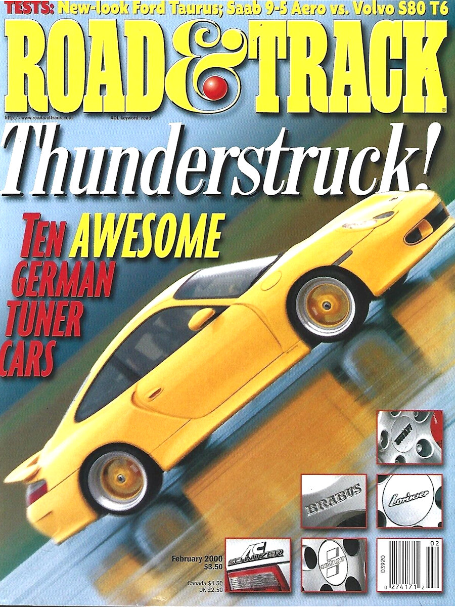 Road and Track Feb 2000