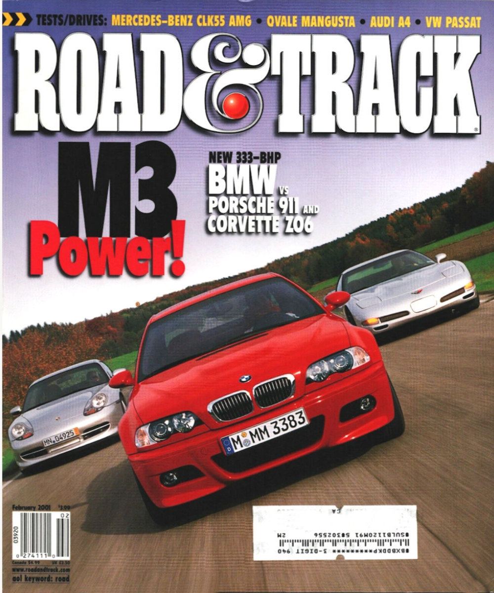 Road and Track Feb 2001