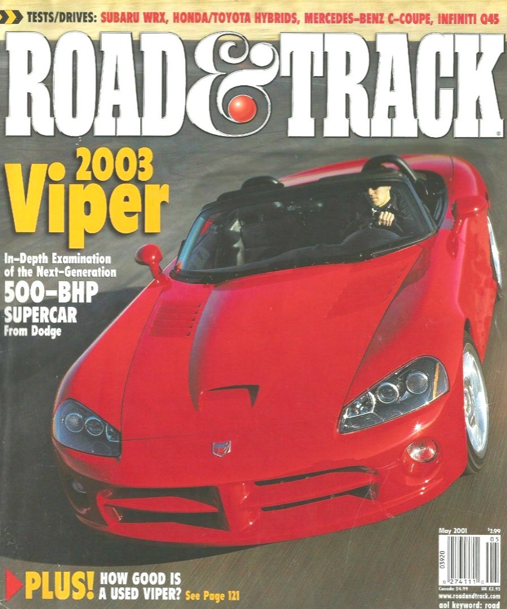 Road and Track May 2001