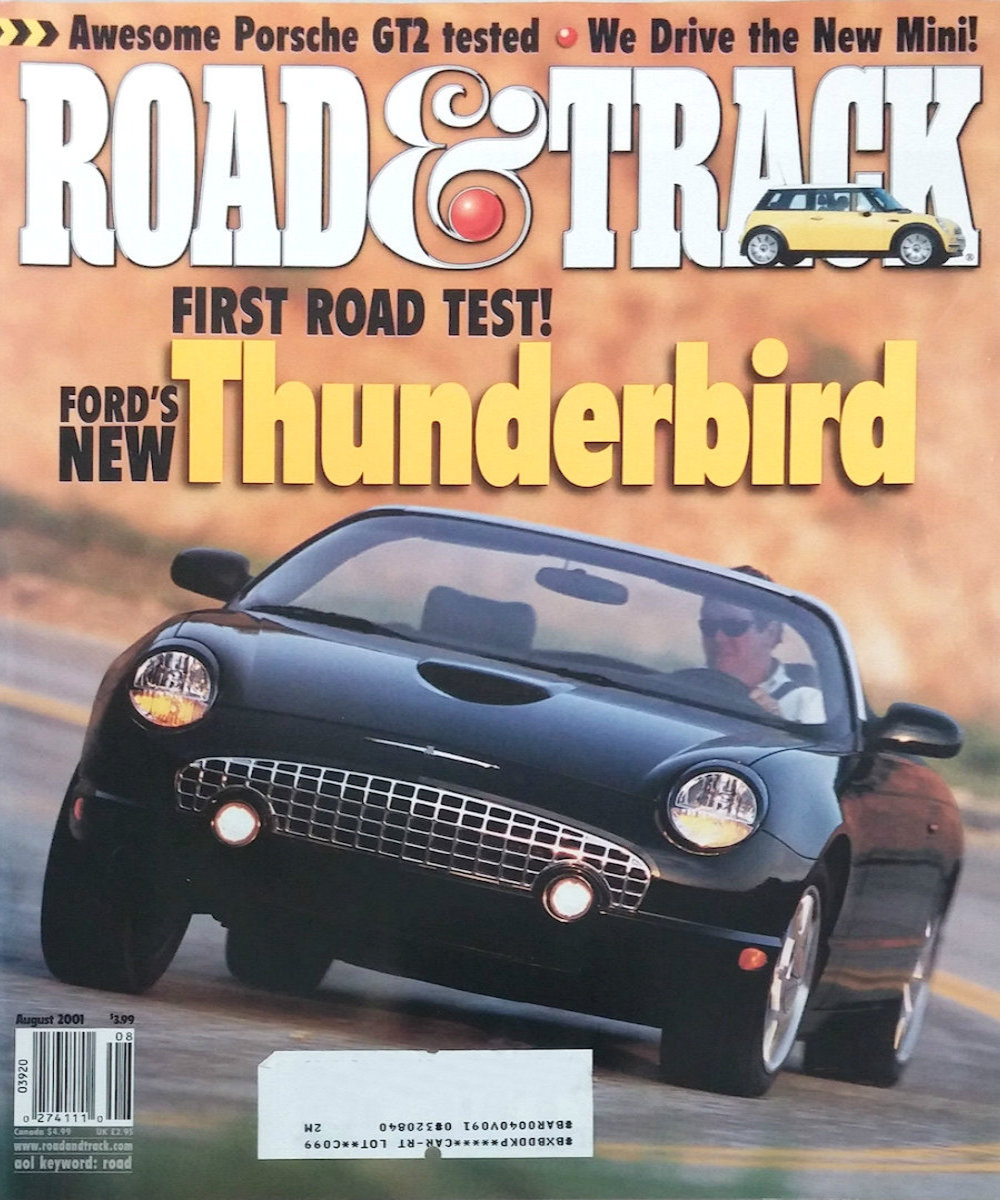 Road and Track Aug 2001