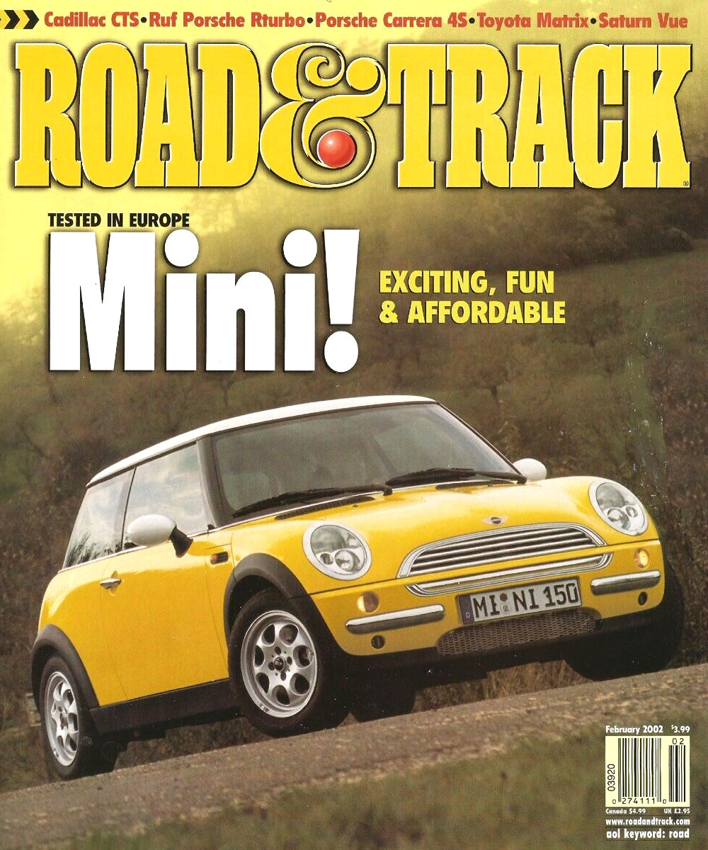 Road and Track Feb 2002