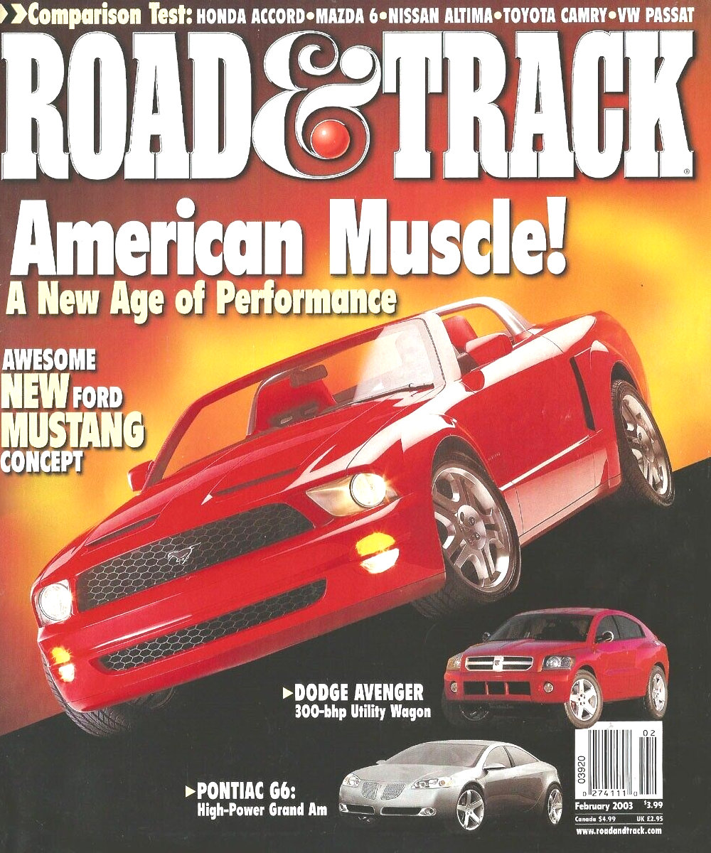 Road and Track Feb 2003