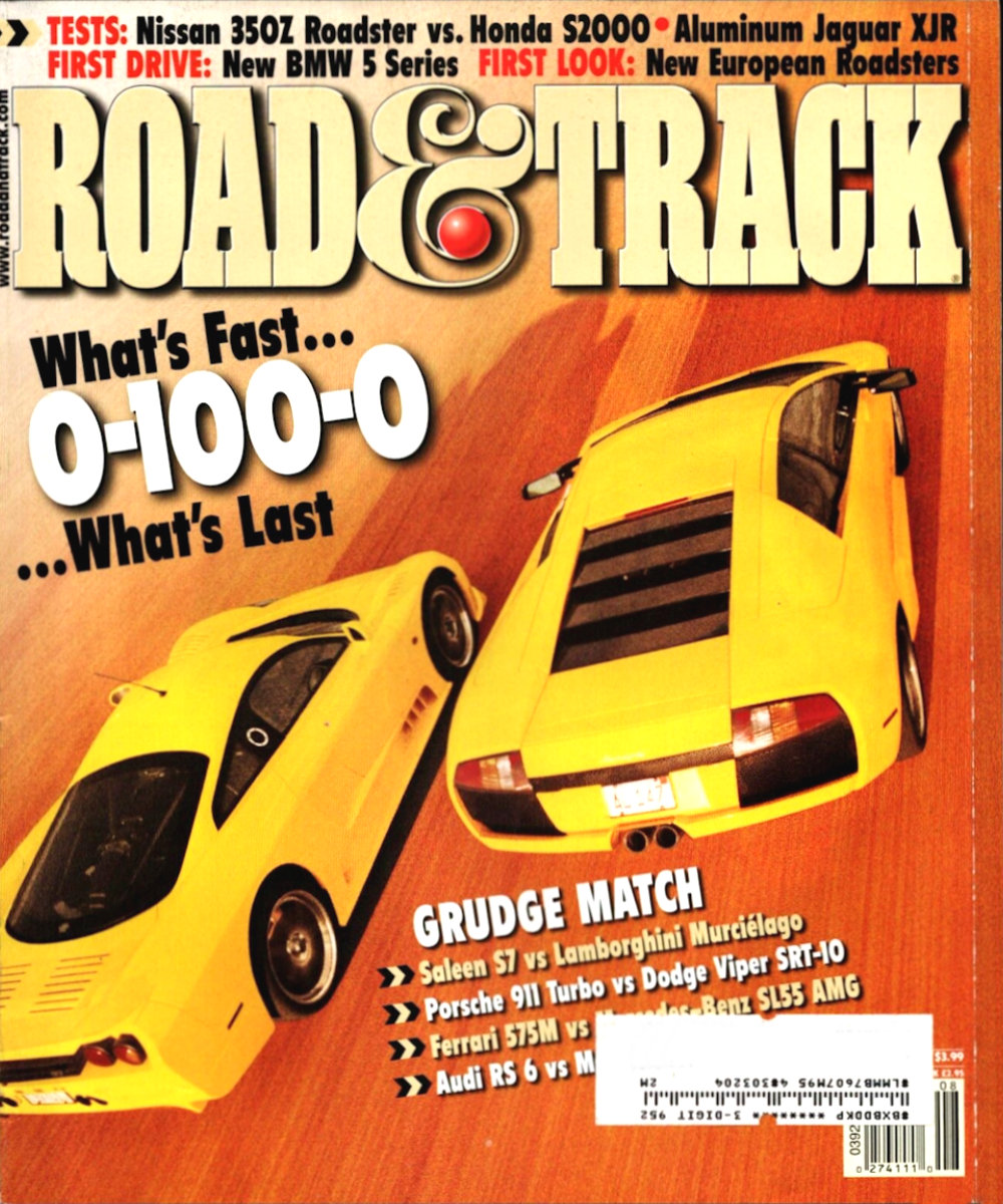 Road and Track Aug 2003