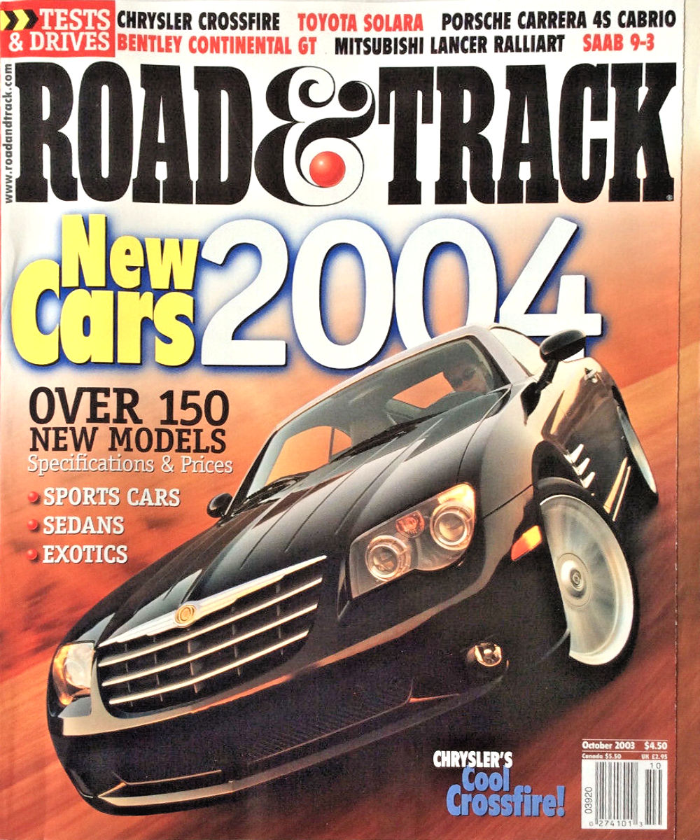 Road and Track Oct 2003