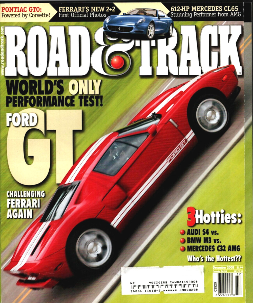 Road and Track Dec 2003