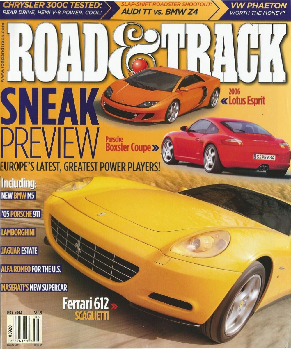 Road and Track May 2004
