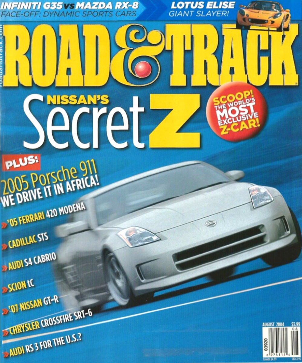Road and Track Aug 2004