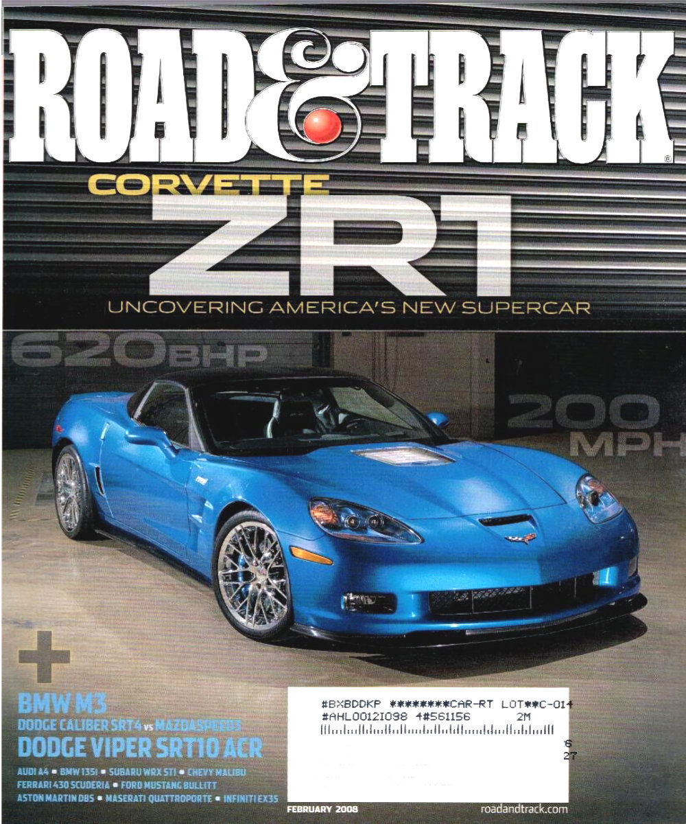 Road and Track Feb 2008