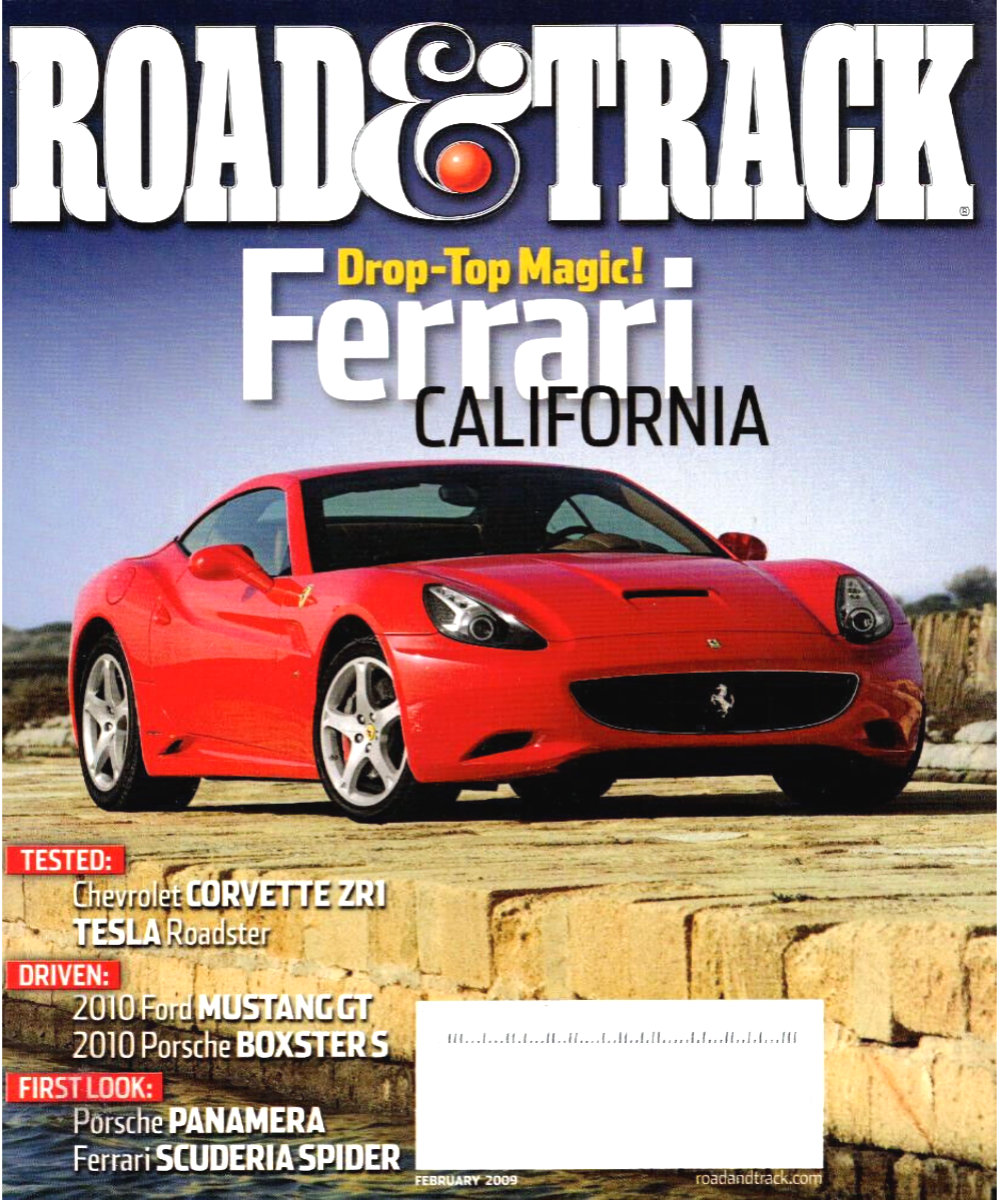Road and Track Feb 2009