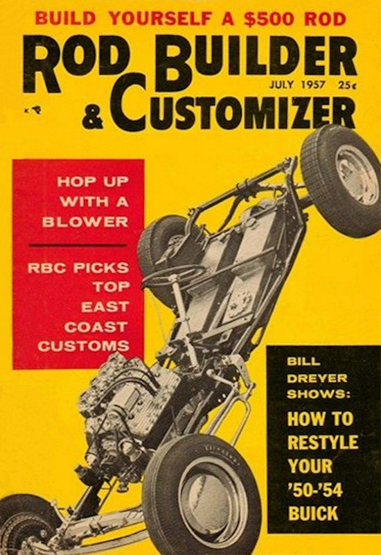 Rod Builder July 1957 