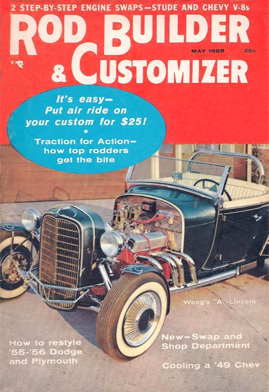 Rod Builder May 1958 