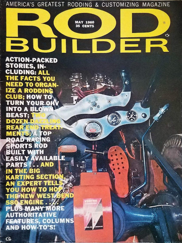 Rod Builder May 1960 
