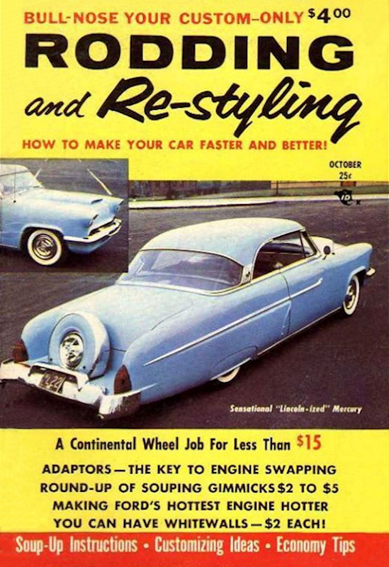 Rodding and Restyling Oct October 1956