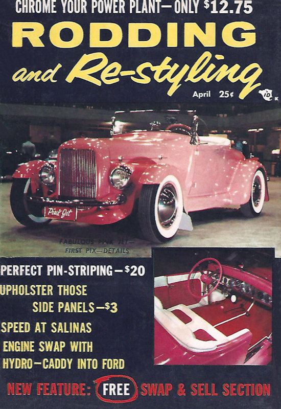 Rodding and Restyling Apr April 1957 