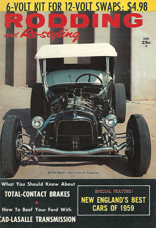 Rodding and Restyling June 1959 