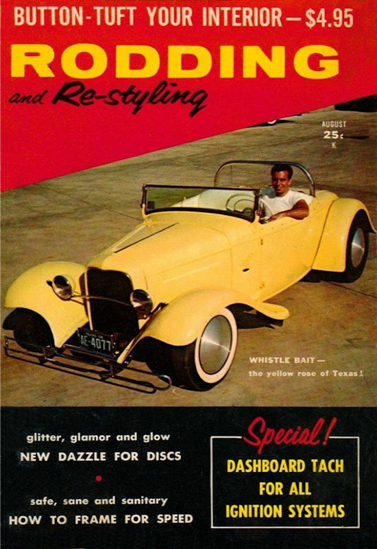 Rodding and Restyling Aug August 1959 