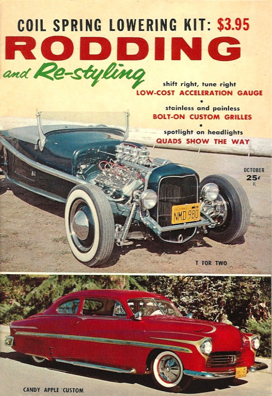 Rodding and Restyling Oct October 1959