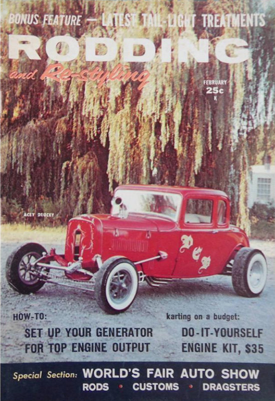 Rodding and Restyling Feb February 1960