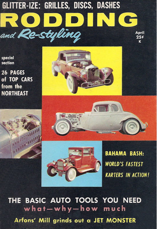 Rodding and Restyling Apr April 1960 